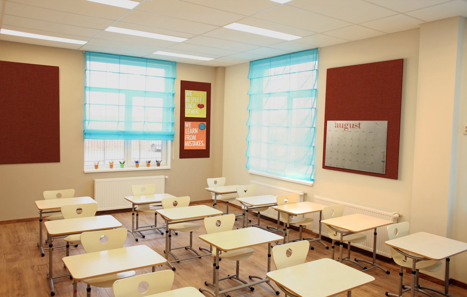 Livello-L310-tackable-wall-panel_classroom