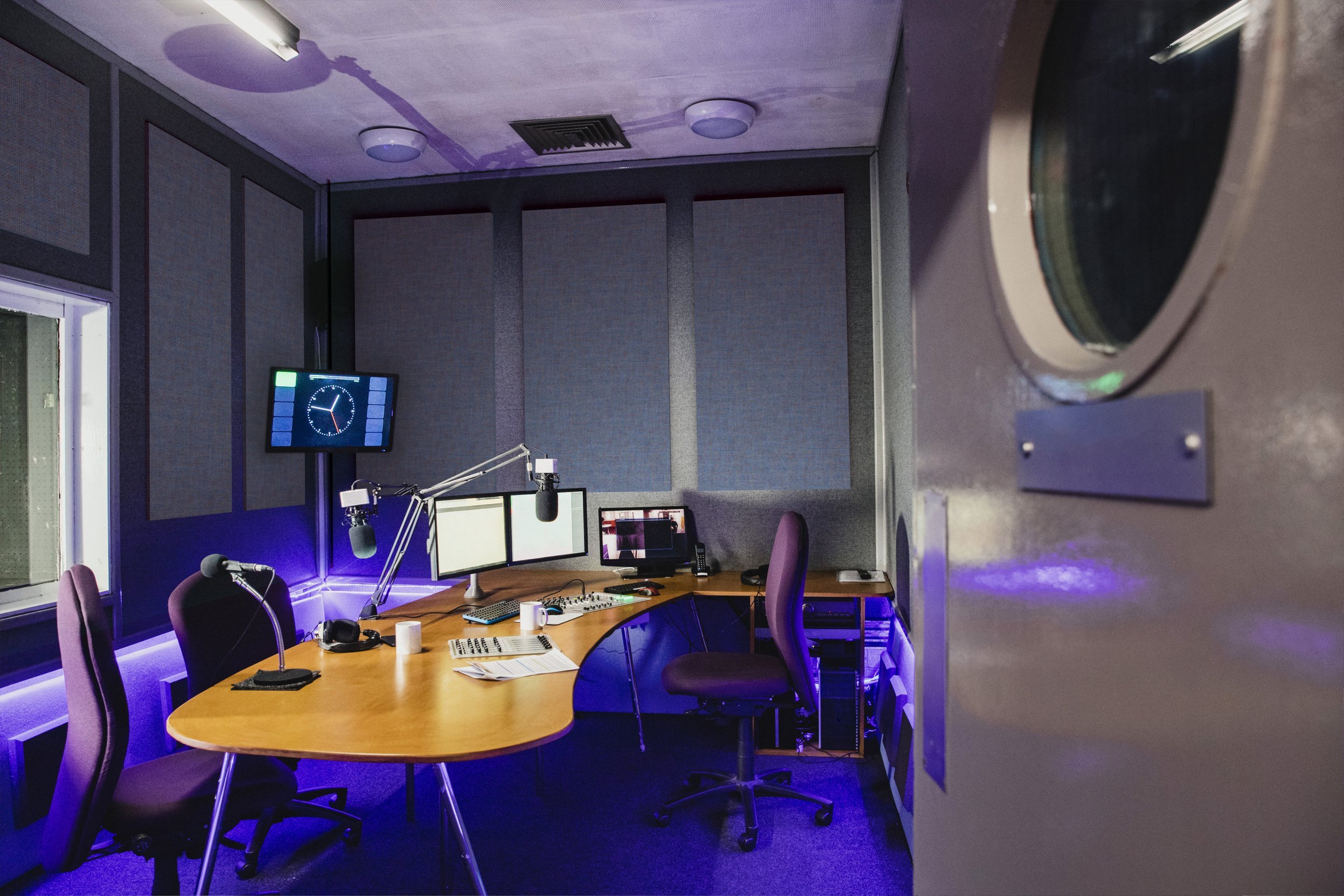 Broadcasting Studio Interior