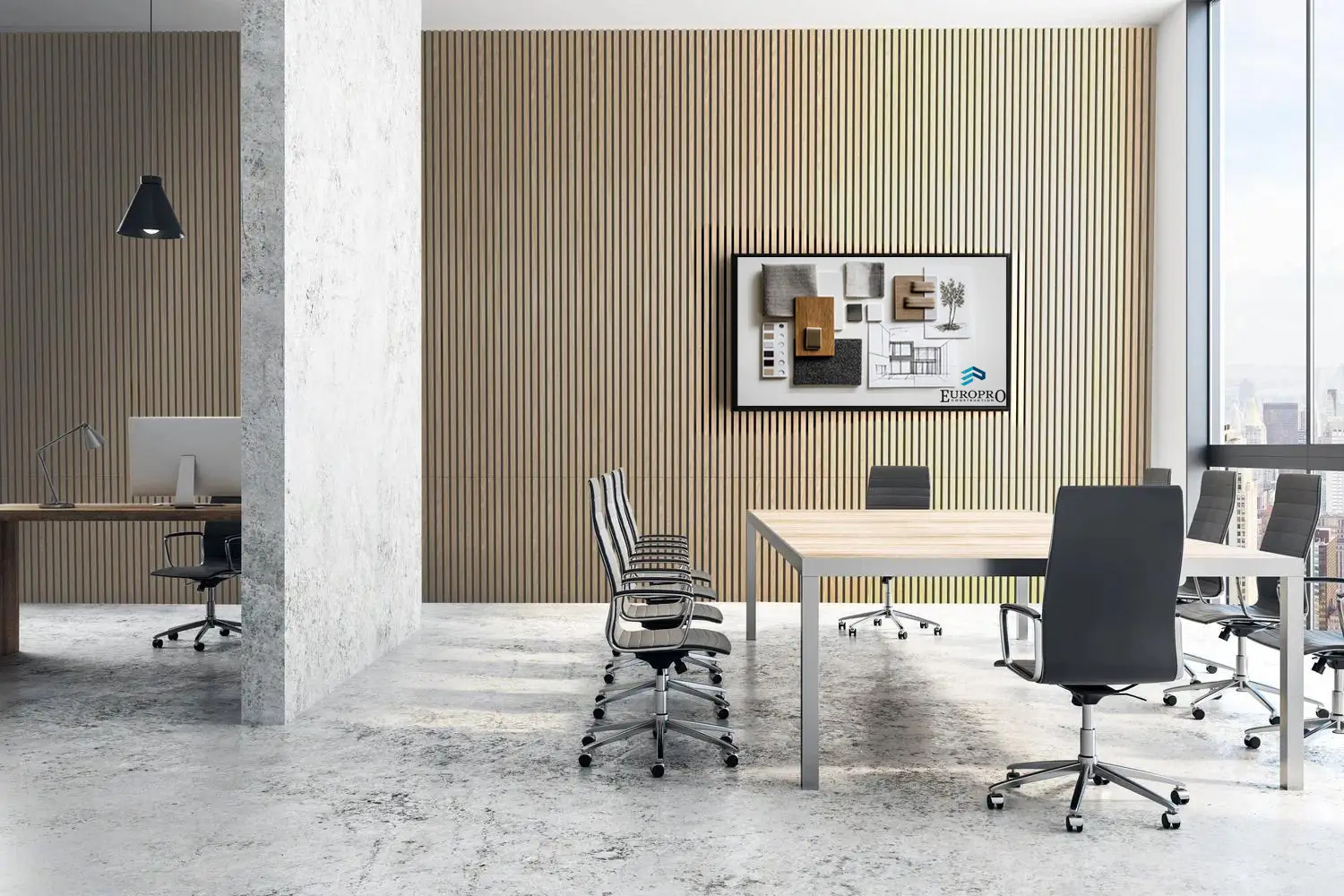 Furniture and acoustical solutions display